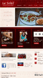 Mobile Screenshot of lesoleilhaitianrestaurant.com